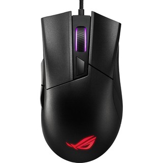 MOUSE (เมาส์) ASUS ROG GLADIUS II CORE  ขนาดพอดีมือจับถนัด สินค้าประกัน 2 ปี