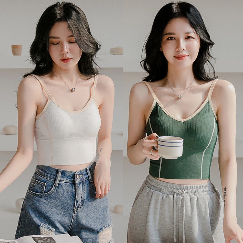 BraMin เสื้อใน สปอร์ตบรา B-062 ทรงเว้าหลัง สายเดี่ยว สายปรับได้ ฟองน้ำในตัว กระชับ ดันทรงสวย