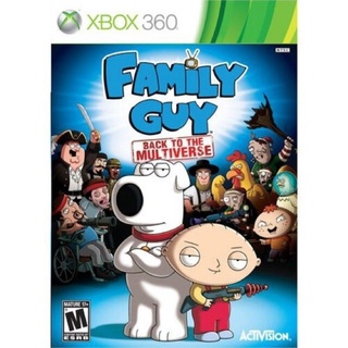 Family guyแผ่นเกมส์ xbox360 สำหรับเครื่องแปลง rghเท่านั้น