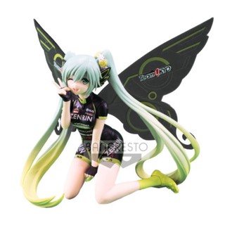 [ฟิกเกอร์แท้]​ Model Hatsune Miku Racing Ver. Racing Miku 2017 Team UKYO Cheering Ver. (Banpresto Bandai)​