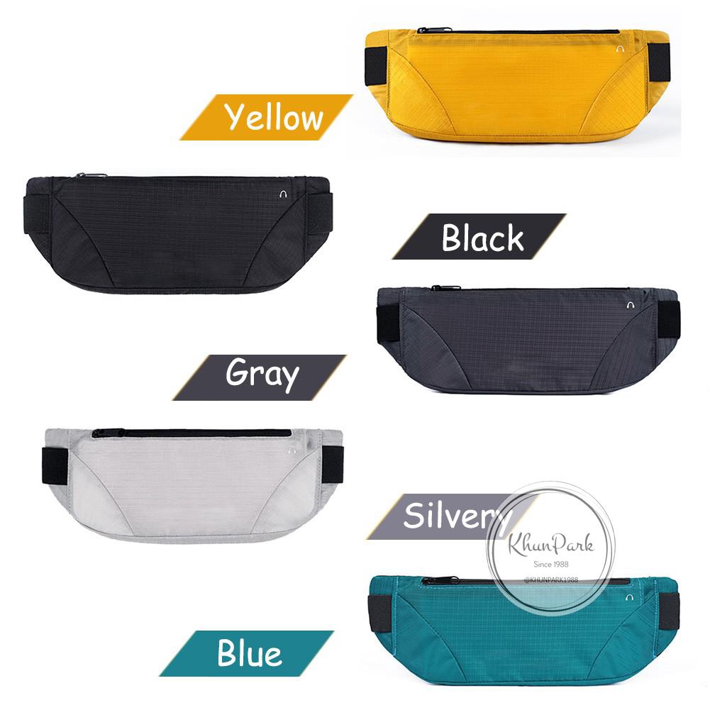 กระเป๋าวิ่ง กระเป๋าคาดเอว สีสันโดน 🍊 แสะท้อนแสงในที่มืด สวยเก๋ไก๋ กันน้ำกันเหงื่อได้อย่างดี kp99