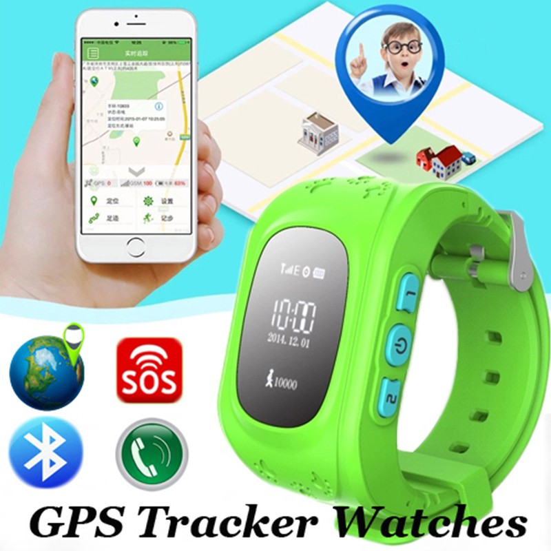 นาฬิกา โทรศัพท์ติดตามตัวป้องกันเด็กหาย ระบบ GPS-TRACKER Q50