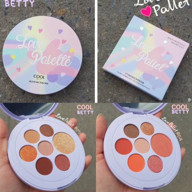 Cool pallet Cool betty พาเลทโพนี่ พาเลทยูนิคอน etude