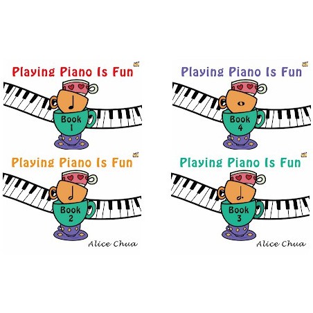 Playing Piano Is Fun เล่ม 1-4
