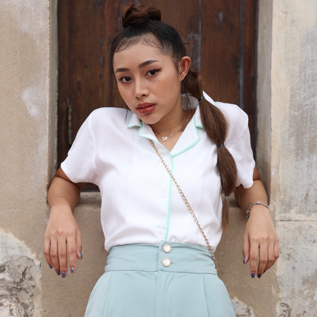 KITMA GODANG เสื้อปกฮาวาย กระดุมหน้า มี 3สี รุ่น Hawaii