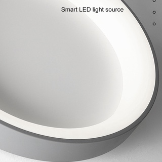 Yonuo โคมไฟเพดาน LED ที่ทันสมัยเรียบง่ายรอบโคมไฟห้องนอนใหญ่บรรยากาศนอร์ดิกโคมไฟห้องสร้างสรรค์บุคลิกภาพสุทธิโคมไฟสีแดง