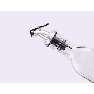 จุกรินเหล้า สแตนเลส จุกรินน้ำมัน พัวเรอร์ ไซรัป น้ำหวาน รินคล็อกเทล สีดำ,สีเงิน