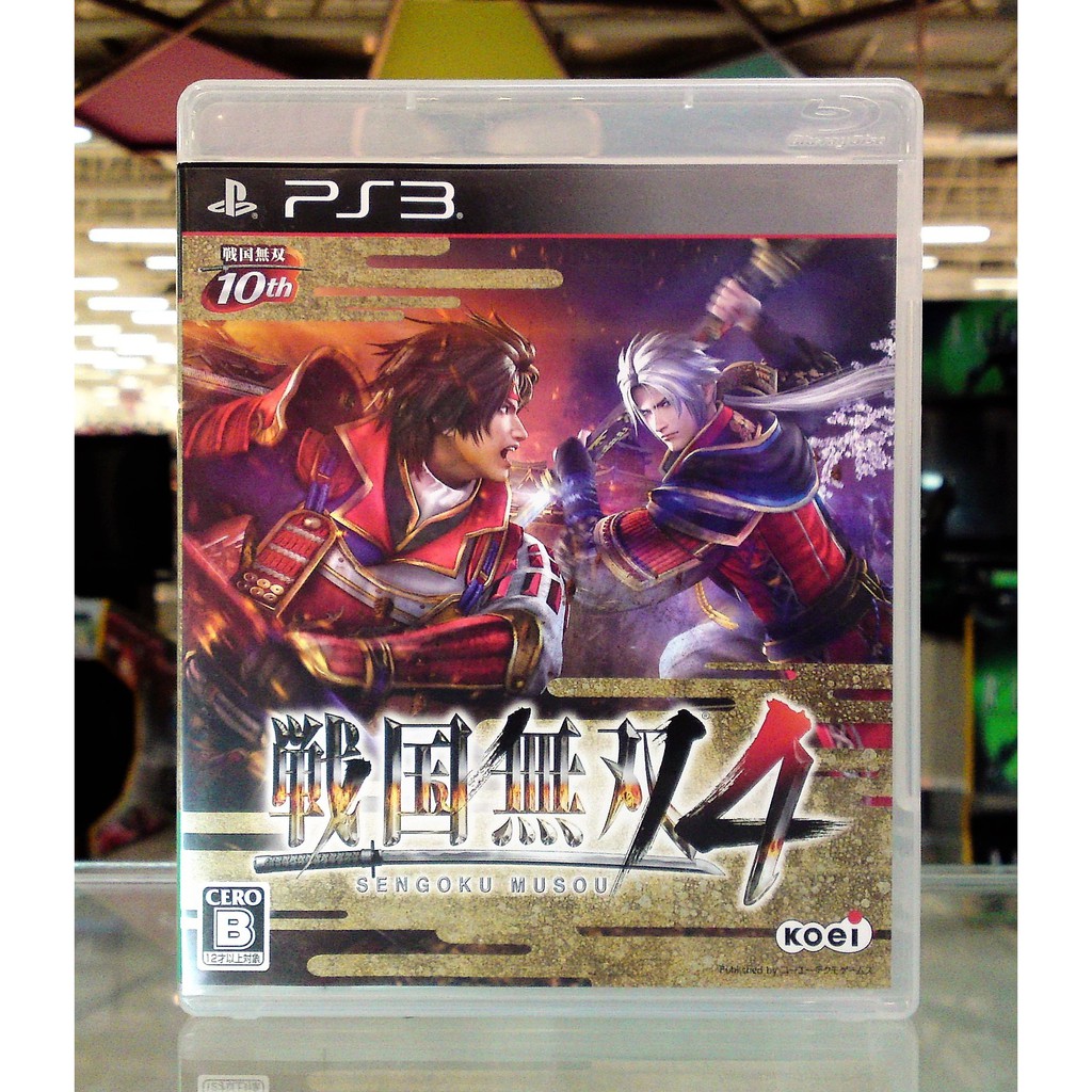 แผ่นเกม PS3 มือสอง Sengoku Musou 4 (JP) แผ่นPS3 มือ2 (ชื่ออังกฤษ Samurai Warriors 4)