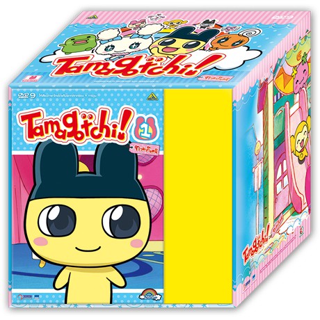 DVD Boxset ทามาก๊อตจิ ภายในกล่องบรรจุไปด้วย DVD ทั้งหมด 12 แผ่น