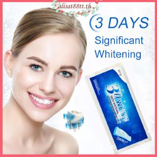 ⚡Flash Sale⚡ แผ่นฟอกฟันขาว 3D White strips แผ่นฟอกฟัน