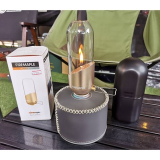 ตะเกียงแก๊ส ตะเกียงเปลวเทียน Fire-Maple orange lantern by Jeep Camping