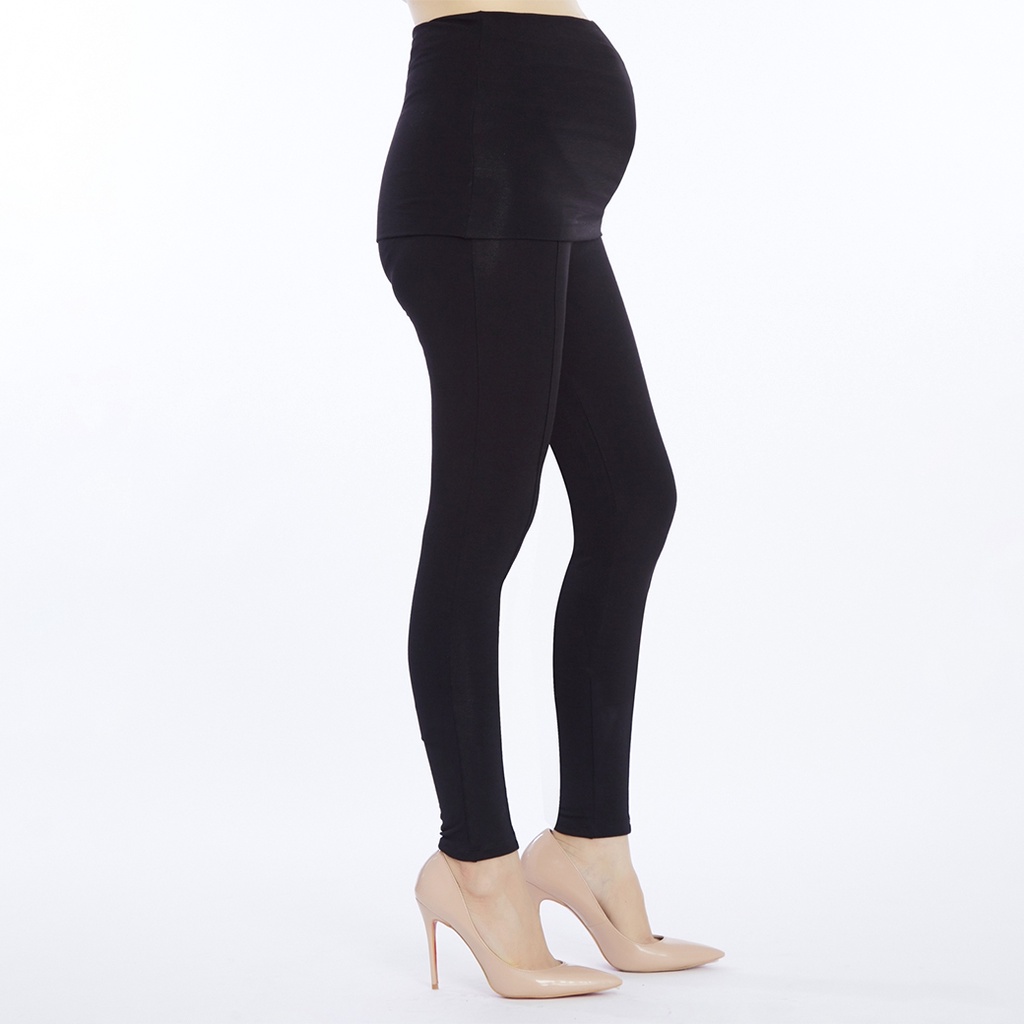 Nitan (นิทาน) กางเกงคนท้อง กางเกงพยุงครรภ์ ช่วยลดอาการหน่วงท้อง รุ่น Sage Maternity Leggings