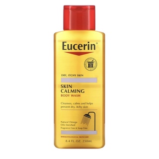 แท้ พร้อมส่ง Eucerin Skin Calming Body Wash 250 mL