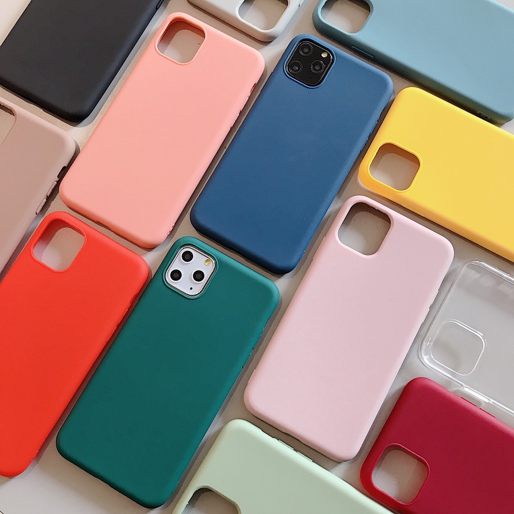เคสโทรศัพท์มือถือซิลิโคนสําหรับ Iphone 6 6s 7 8 Plus Xr X Xs Max 11 Pro ...