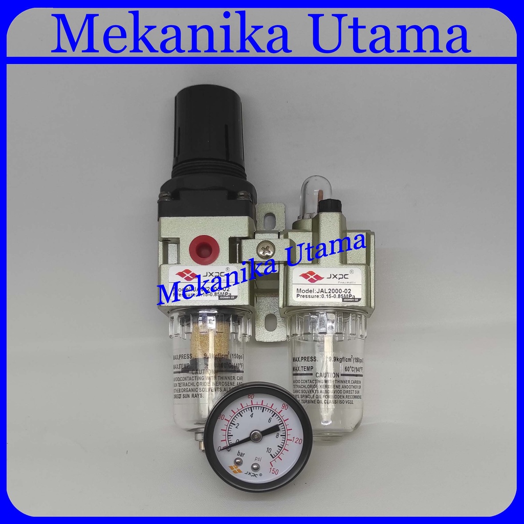 Ac2010-02 เครื่องควบคุมกรองอากาศ Lubricator drat 1/4" สําหรับคอมเพรสเซอร์