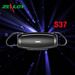 Zealot S37 Bass Wireless Speaker Bluetooth 5.0 เสียงเบสหนัก ลำโพงบลูทูธมีสายสะพาย