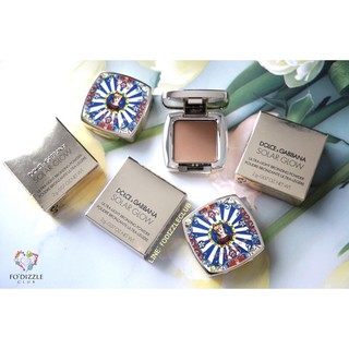 ☀️Dolce &amp; Gabbana Solar Glow (ultra-light bronzing powder "30 sunrise") / ขนาด Deluxe Size: 2g. พร้อมกล่องแบบขนาดปกติ!