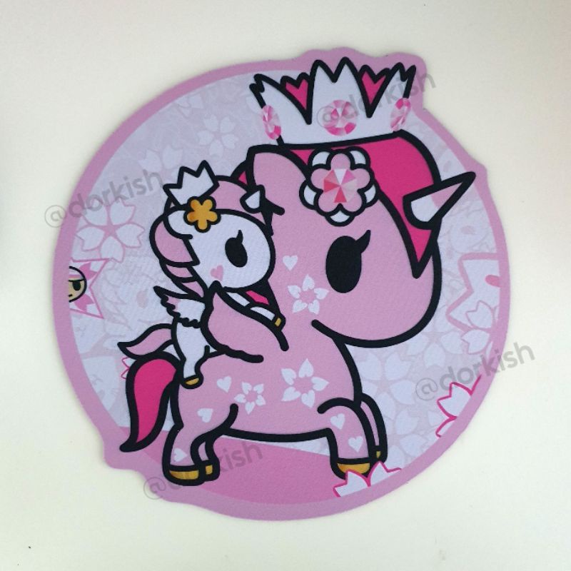 Tokidoki Unicorno Pink Unicorn Computer Mad Mousepad แผ่นรองเมาส์