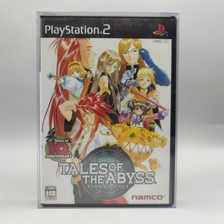 TALES OF THE ABYSS แผ่นแท้ PS2 PlayStaion 2 แผ่นสภาพดี มีกล่องใสสวมสำหรับเก็บสะสมให้ด้วย