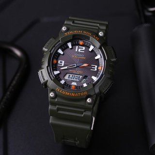 นาฬิกา Casio  รุ่น AQ-S810W-3A ใช้พลังแสงอาทิตย์ ของแท้ 100% ประกัน 1 ปี