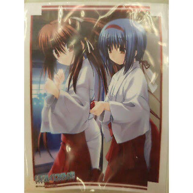 ปลอก​ใส่การ์ด​ลาย​ Anime​ Little​Busters!​ จาก​ค่าย​ Key​ "Rin&Mio" ชุดมิโกะ😮