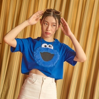 เสื้อครอป Cookie Monster