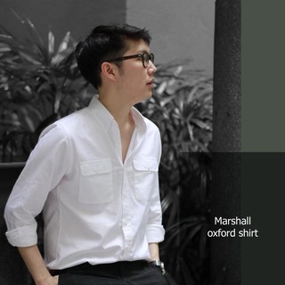 เสื้อเชิ้ตอ๊อกฟอร์ด - Marshall Oxford Shirt [กระเป๋าคู่]