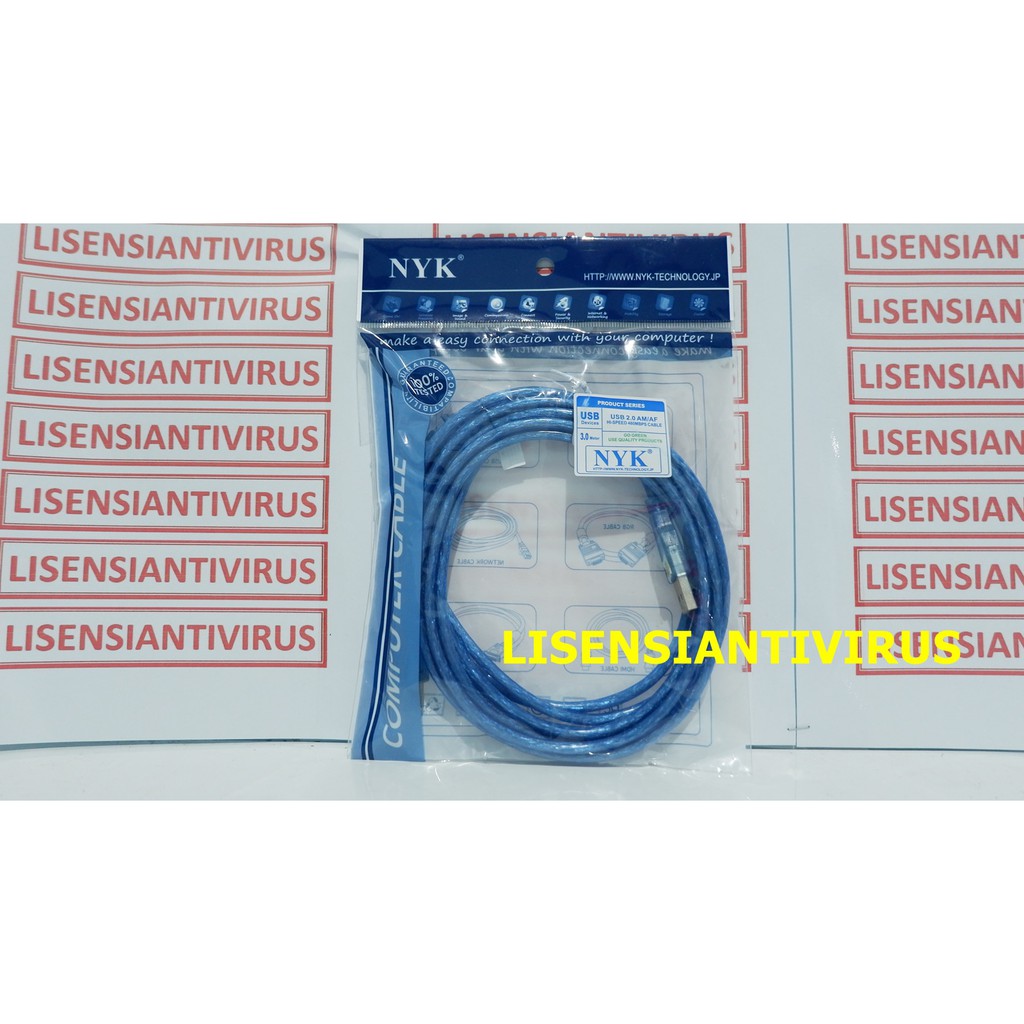 Nyk - Usb 2.0 Male To Female สายเคเบิ้ลต่อขยาย - 10 เมตร