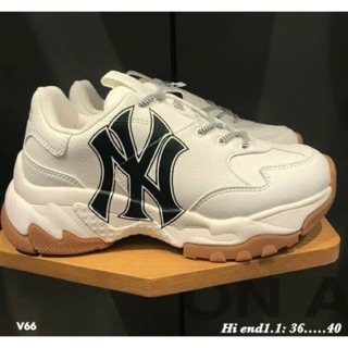 Mlb รองเท้าผ้าใบ ลายNY (size36-44)มี2สี