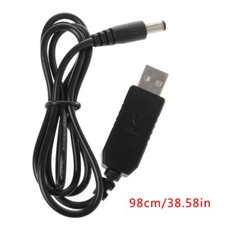Zzoneusb 5v to 8.4 V สายเคเบิ้ลสำหรับจักรยาน LED Head Light