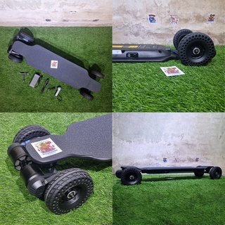 [0401][🚚พร้อมส่ง]⚡สเก็ตบอร์ดไฟฟ้า รุ่น SUV V2 แบต36V 6Ah บอร์ด 97x31x18cm ล้อ6นิ้ว 2Belt motor