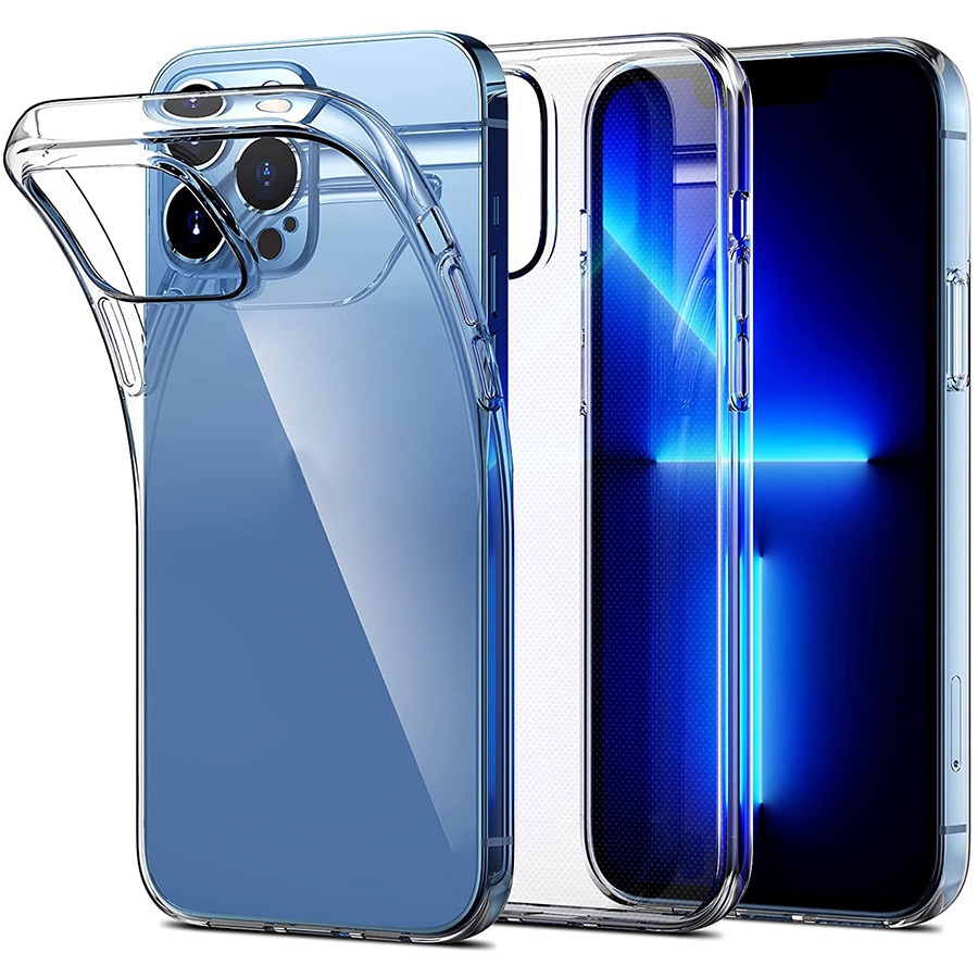 TPU เคสกันกระแทก สําหรับ iPhone 11 12 13 14 15 16 Pro Max X XS XR 6 6S 7 8 Plus