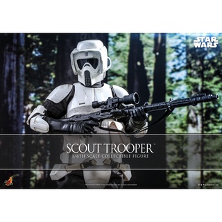 🕊️พร้อมส่ง ฟิกเกอร์ โมเดล ของสะสม Hot Toys MMS611 16 Star Wars Return of the Jedi - Scout Trooper