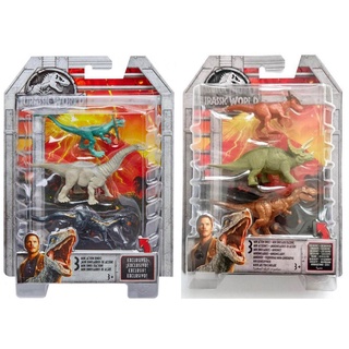 Jurassic World 3 Mini Action Dinos Play Set รุ่นFPN72 คละแบบ