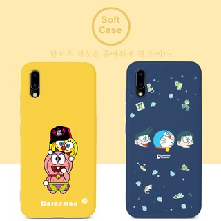 เคสโทรศัพท์สำหรับ Vivo V19 Y11 Y15 Y19 Y12 Y17 Y30 Y55 Y50 Y55S Y55L 2019 2020 V17 S1 V15 Pro Y93 Y95 Y91 Y91i Y91C V11i Y5S Z3i Z5i Y85 Y89 V9 YOUTH Case Doraemon Lovely Design Soft TPU Casing