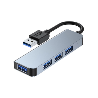 GOOJODOQ 6 In 1 อะแดปเตอร์ฮับ USB Type-C การ์ดรีดเดอร์ HDMI USB C เป็น USB 3.0 สําหรับ Macbook Pro