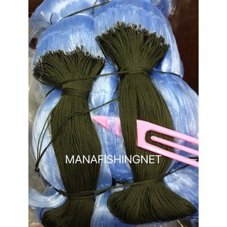ข่ายดักปลาราคาถูก 14 เซ็น ป้ายยาว 200เมตร ตา 14 เซน น้ำลึก 2.8 เมตร