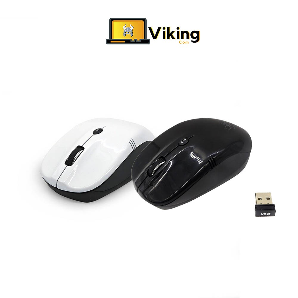 VOX inno life เมาส์ไร้สาย Wireless Optical Mouse 2.4 GHz รุ่น : W12