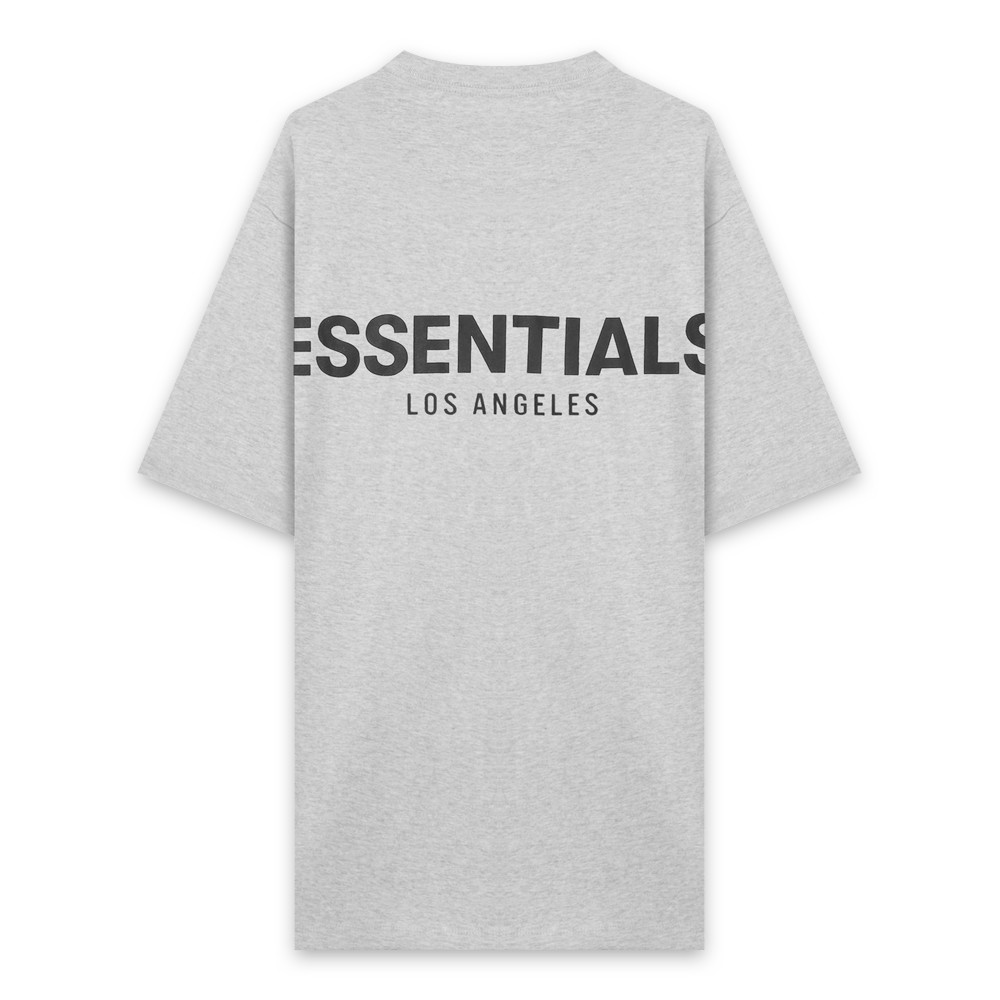 *Used(Mint)* FEAR OF GOD - Essentials Los Angeles 3M Boxy T-Shirt Grey สีเทา Size S อก 22-23" ของแท้!!!