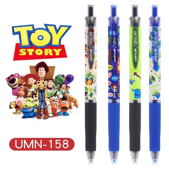 ปากกา Uni signo toy story 0.38mm