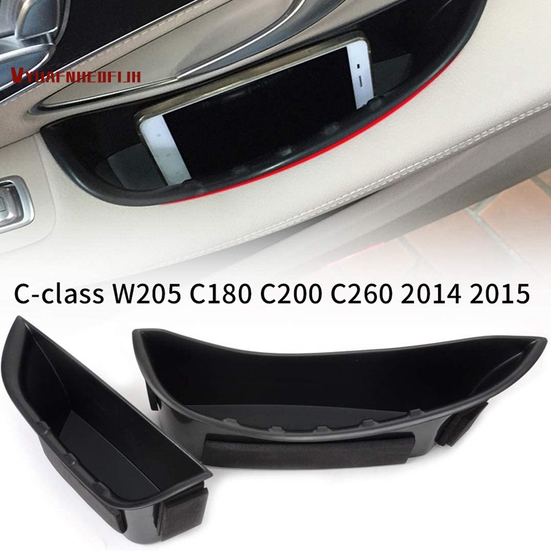 กล่องเก็บของสําหรับ Mercedes Benz C - Class W205 C180 C200 C260 2014 2015 2 ชิ้น
