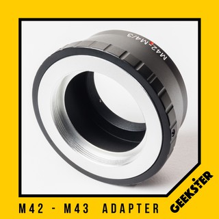 เมาท์แปลง M42-M43 ( M42 - Olympus / Lumix M43 Adapter / M 42 โอลิมปัส Lens Adapter )