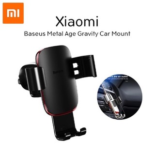 XIAOMI Baseus Metal Age Gravity Car Mount - ที่ตั้งโทรศัพท์หน้ารถ