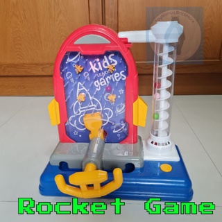 ของเล่น เกมส์ จรวดจับลูกบอล ROCKET CATCH THE BALL เกมยิงบอล Pinball ฝึกทักษะและเสริมพัฒนาการสำหรับเด็ก