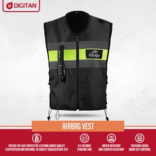 New Motorcycle Racing Safety Equipment Airbag Vest Clothing Riding Reflective Waistcoat