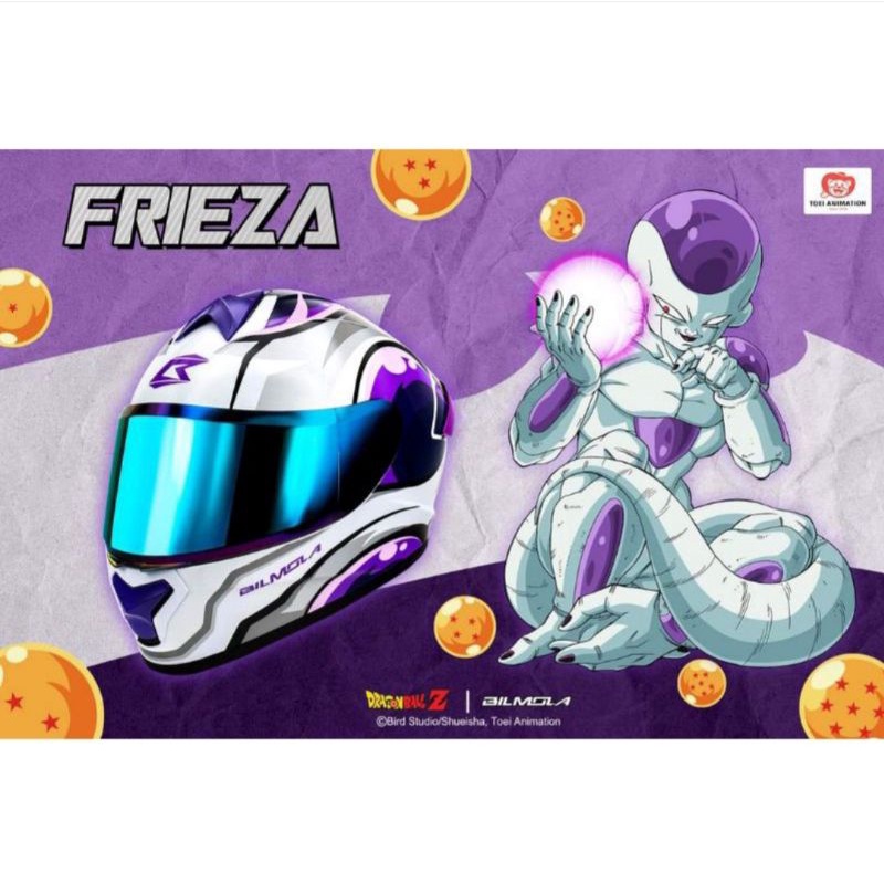 Bilmola Helmet Cascos Dragon Ball Z หมวกกันน็อค BILMOLA