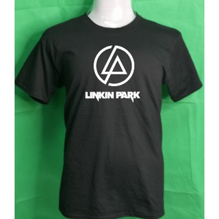 เสื้อยืด พิมพ์ลายวงร็อค Linkin Park