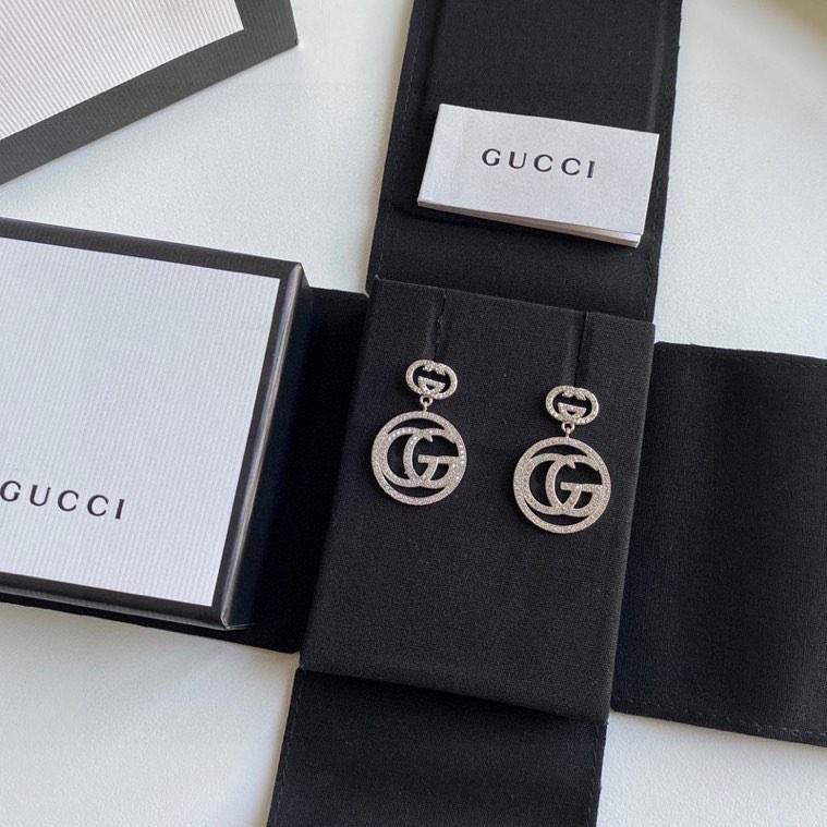 Guqi earrings Gucc1 Gucc1 earrings to create a beautiful to cry because ...