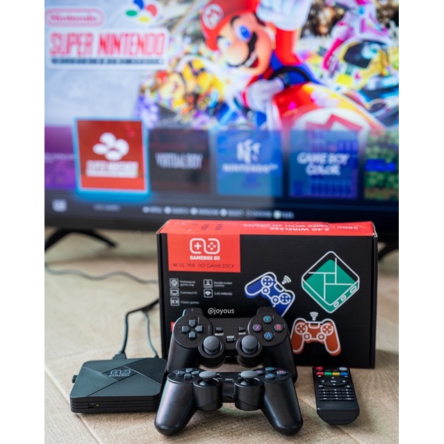 GAME BOX B-01 เมม64GB เล่น PS1 และ PSP ได้ จอยไวเลส 2 ตัว ลงเกมให้พร้อม ...