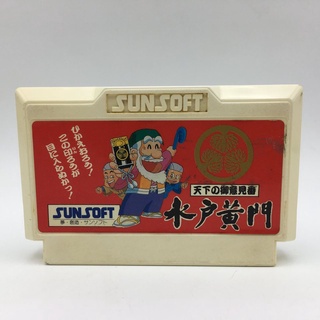 TENKA NO GOIKENBAN MITO KOUMON ตลับแท้ Famicom FC เทสแล้ว เล่นได้ ไม่ต้องวัดดวง